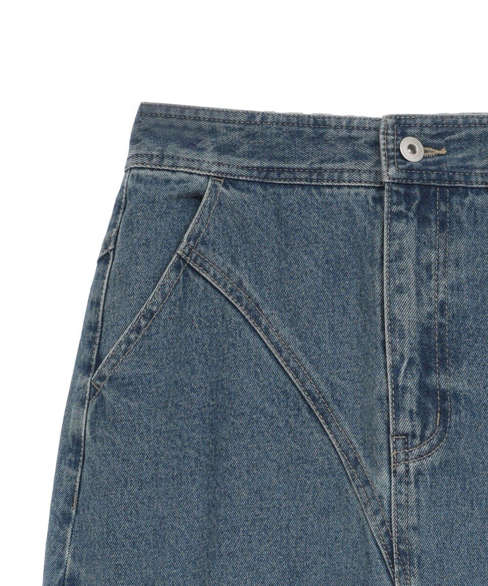 earth music&ecology エスカルゴマーメイドデニムスカート 