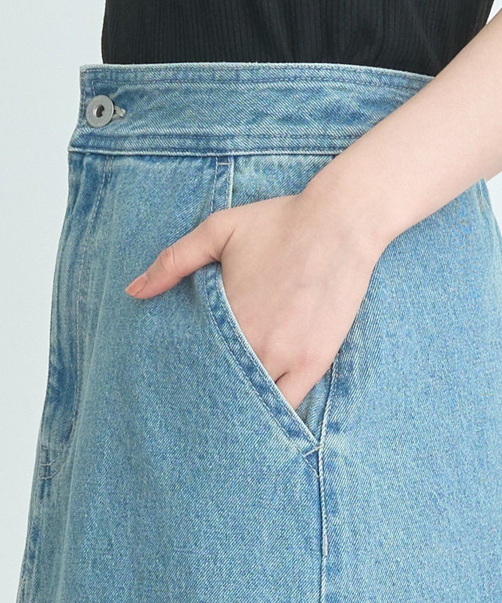 earth music&ecology エスカルゴマーメイドデニムスカート 