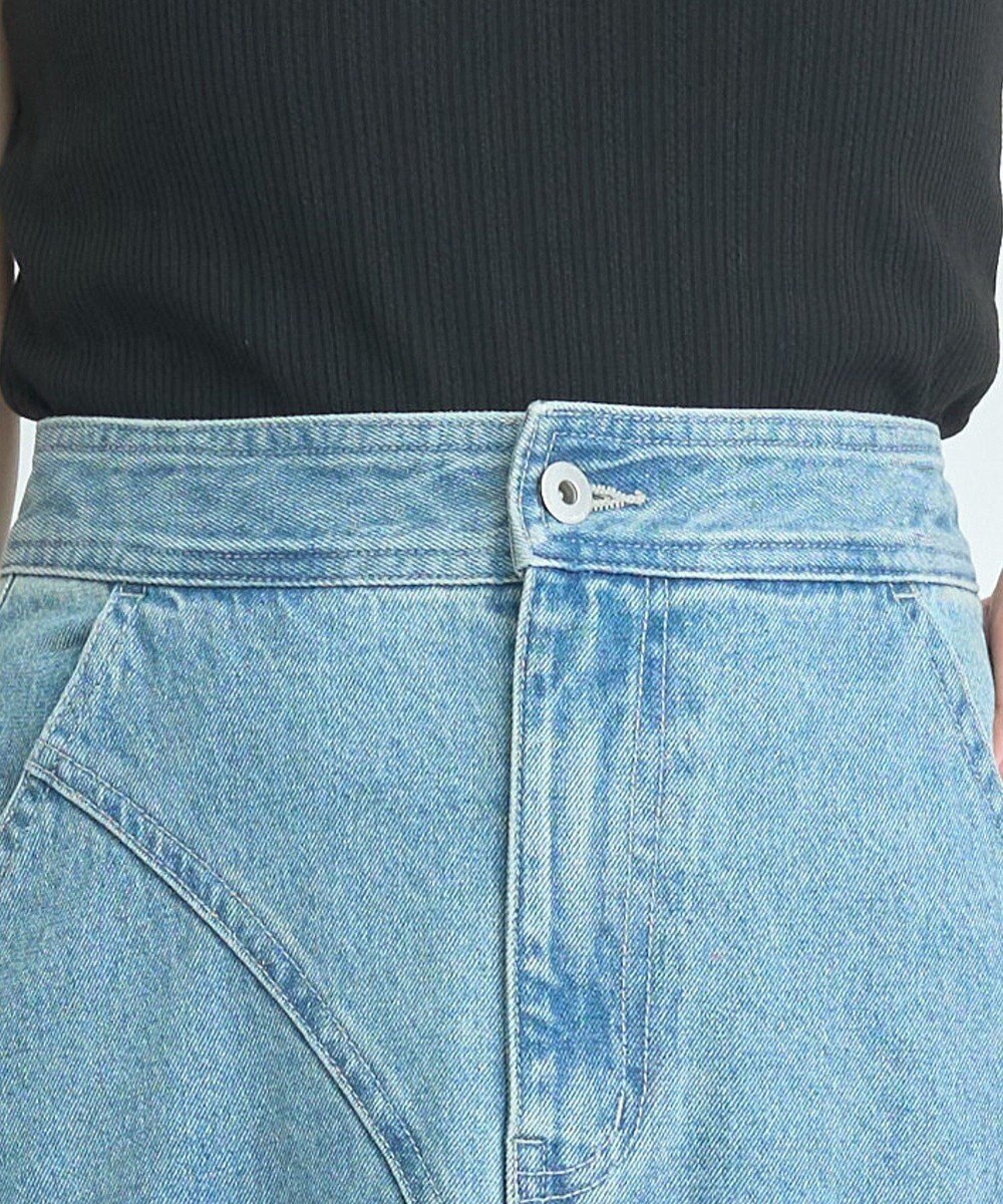 earth music&ecology エスカルゴマーメイドデニムスカート 