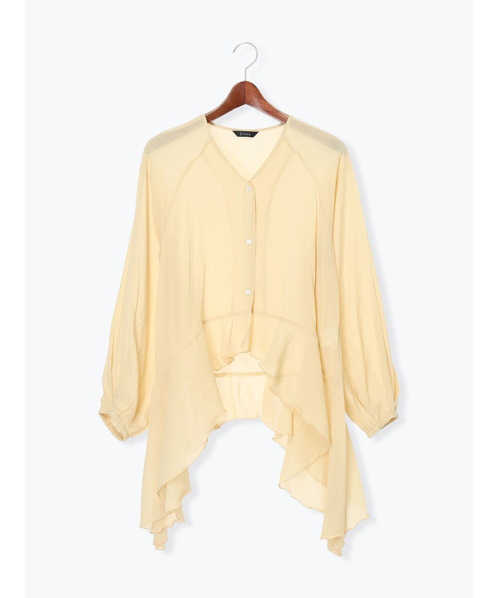 Te chichi イレギュラーヘムチュニックブラウス 