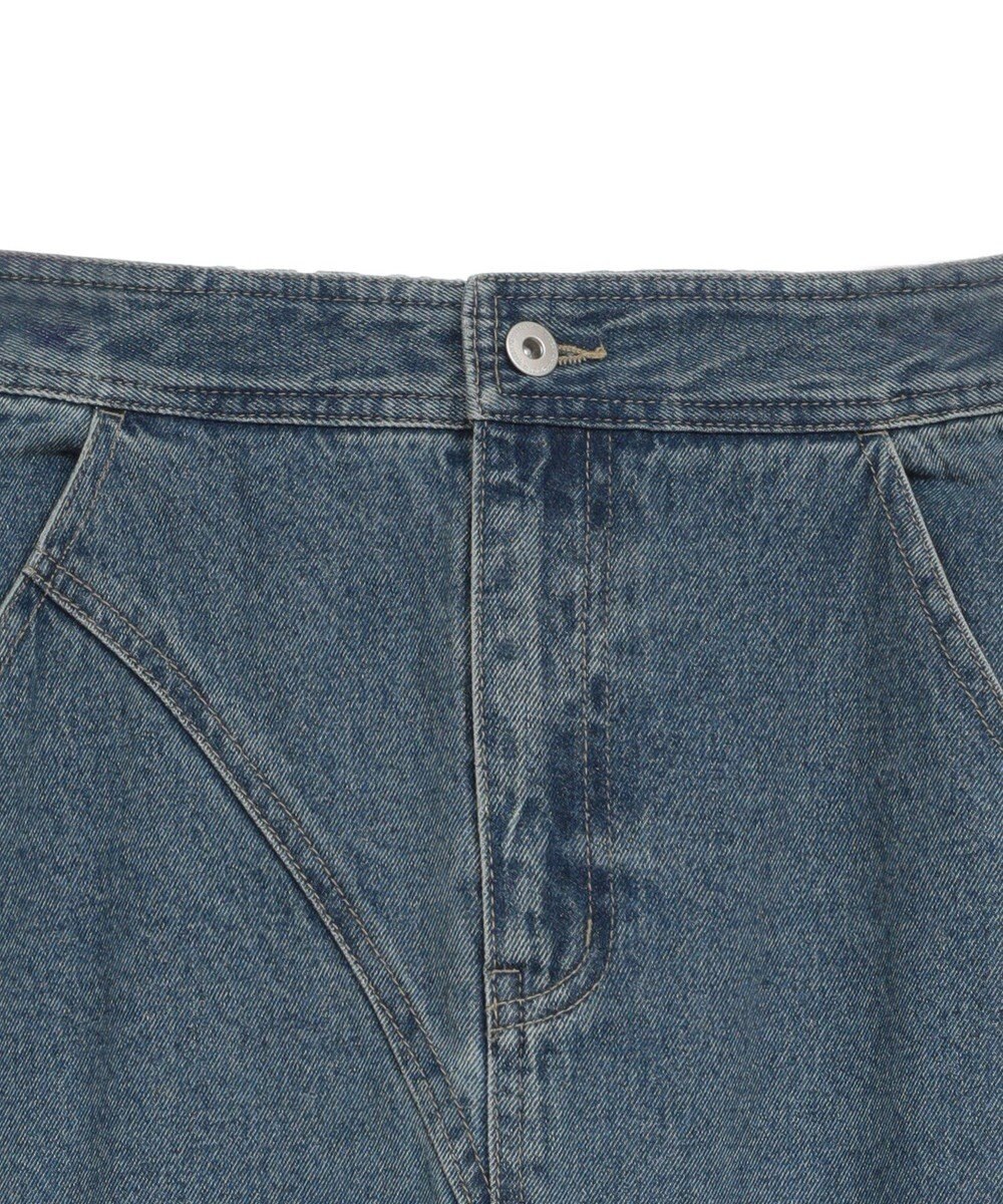 earth music&ecology エスカルゴマーメイドデニムスカート 