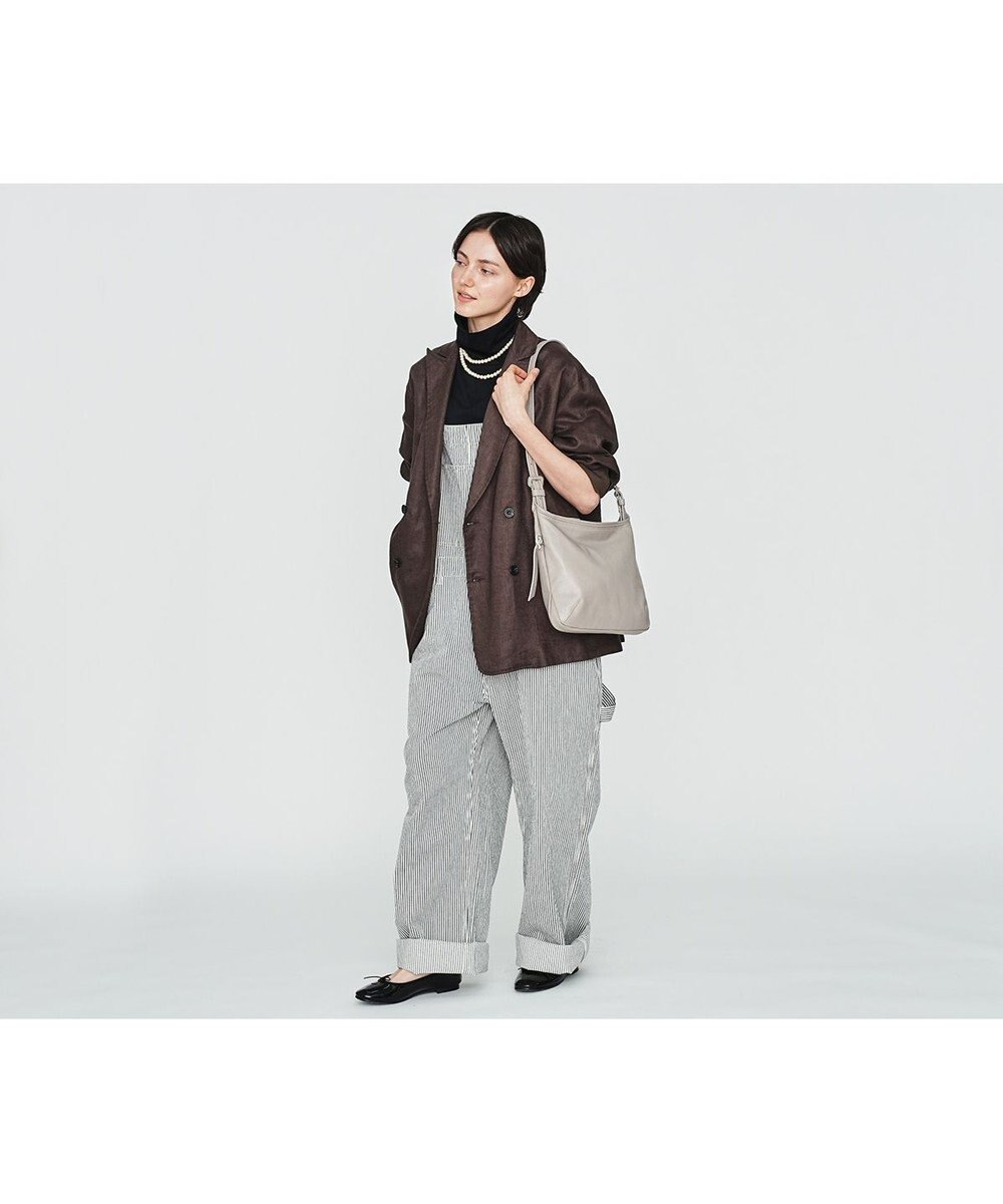 genten フェザートートバッグ　2wayショルダーバッグ 