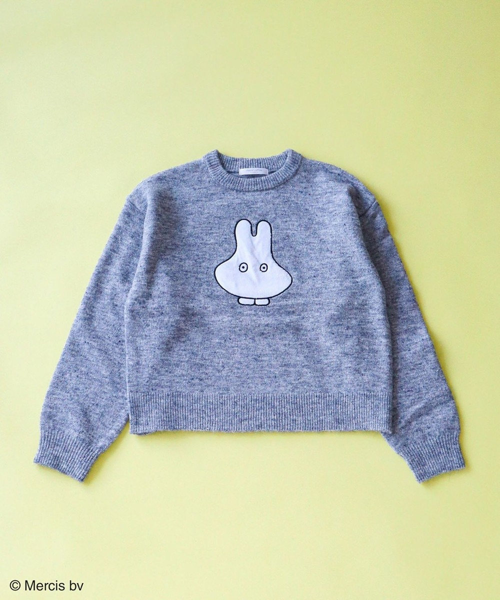 Green Parks Ｍｉｆｆｙ／フロントパッチニットプルオーバー Gray Mixture