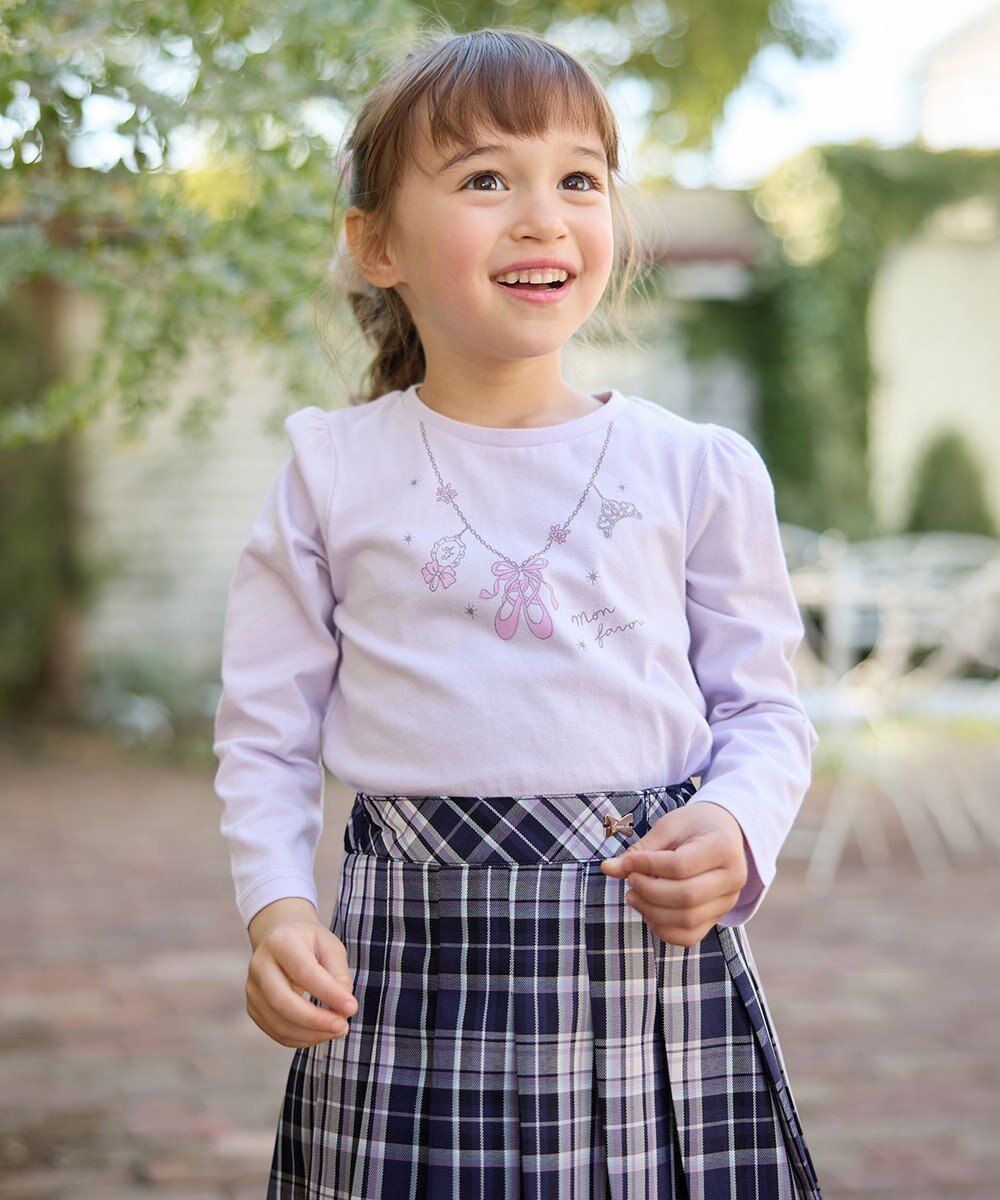 ANY KIDS 【WEB限定】7days プリント 長袖Tシャツ 