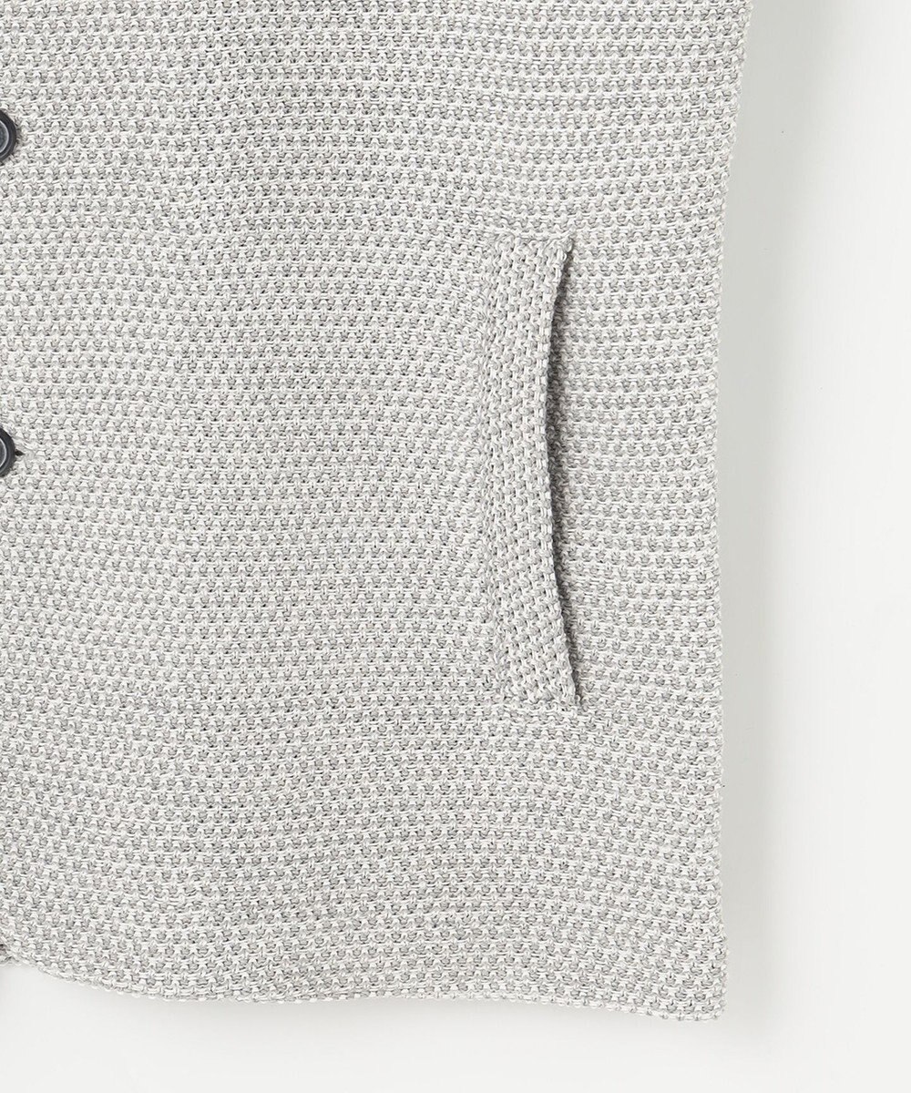 JOSEPH ABBOUD 【キングサイズ・軽くて洗える】ストローヤーンニット カーディガン 