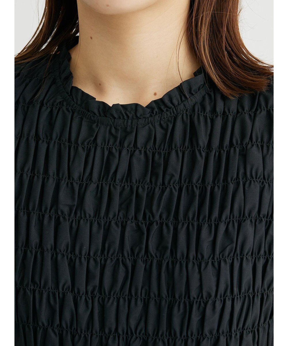 Green Parks ・Ｄｏｕｂｌｅ　Ｆｌａｇｓ　シャーリングノースリワンピ 