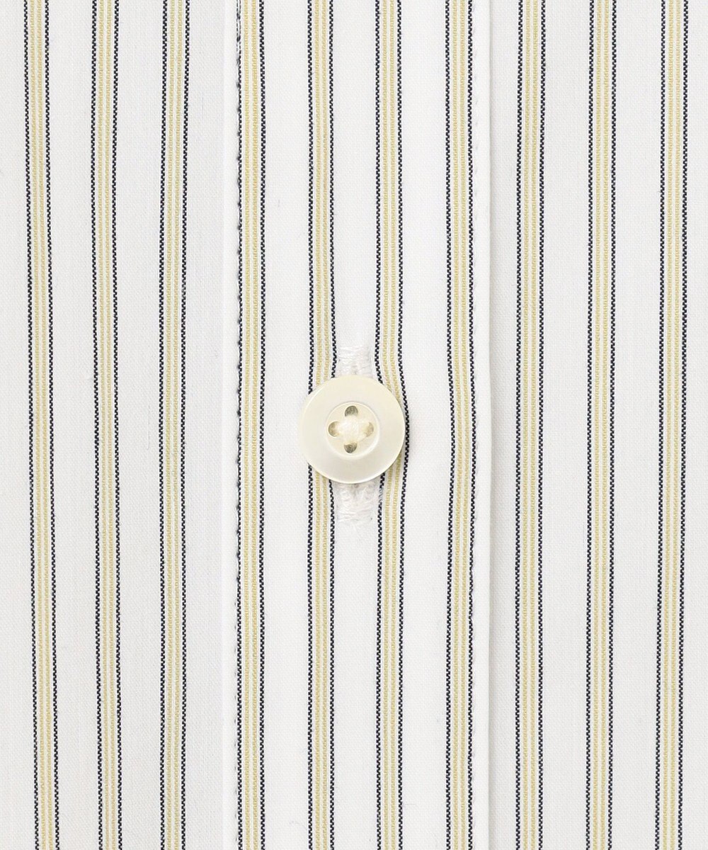 J.PRESS LADIES L 【洗える】BEZ ストライプ シャツカラー ブラウス 