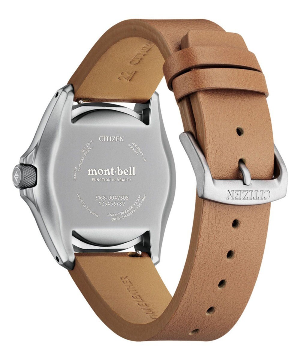 CITIZEN 【替えバンド付き】モンベル×シチズンのコラボレーションモデル BN0247-10A 