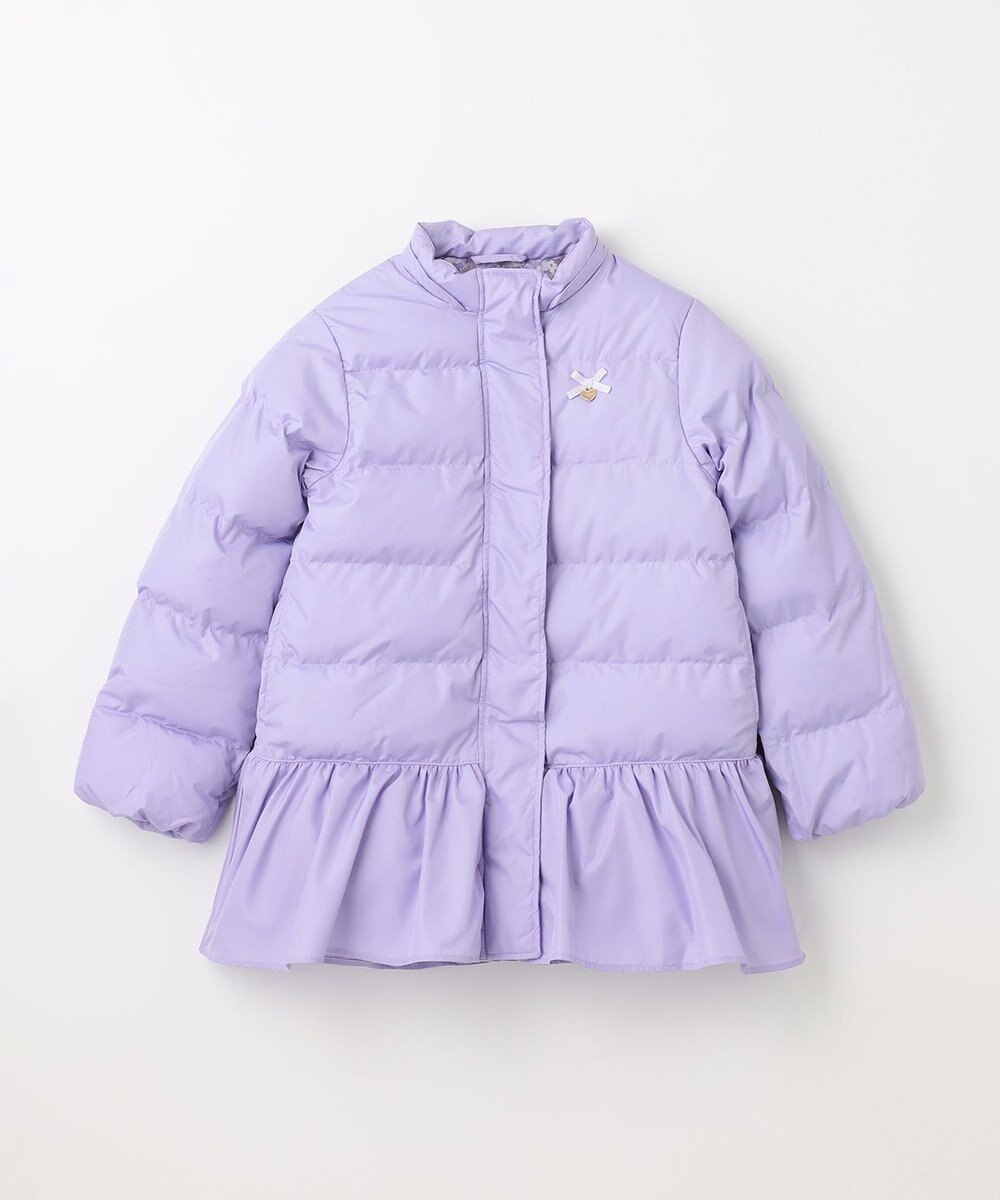 ANY KIDS 【洗濯機OK】中綿 リボン コート 