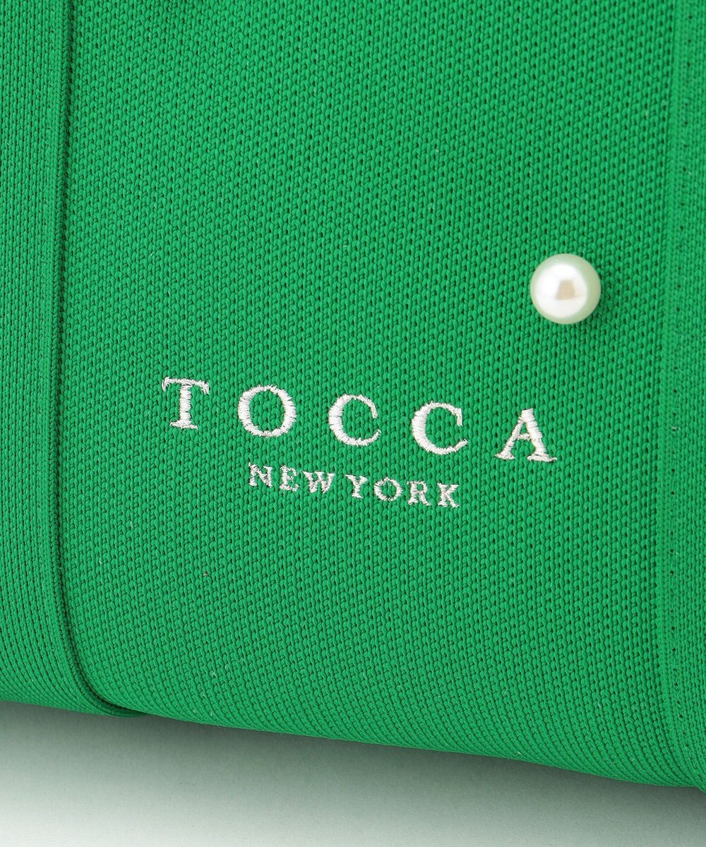 TOCCA 【ヨンア×大人百花×TOCCAコラボ】【A4サイズ対応】RHYTHM OF PEARL KNITBAG ニットバッグ 
