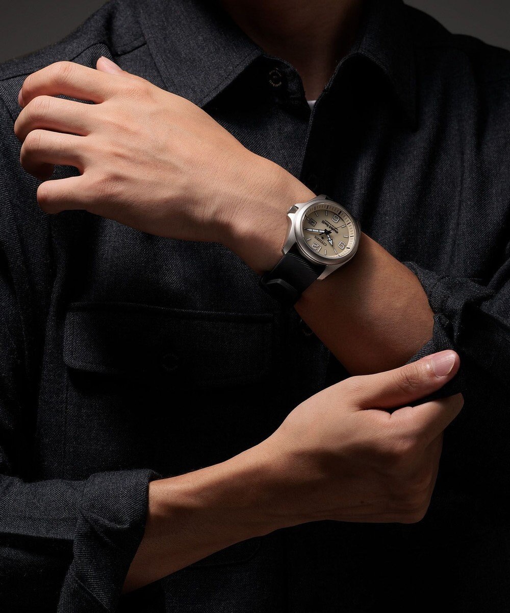 CITIZEN 【替えバンド付き】モンベル×シチズンのコラボレーションモデル BN0247-10A 