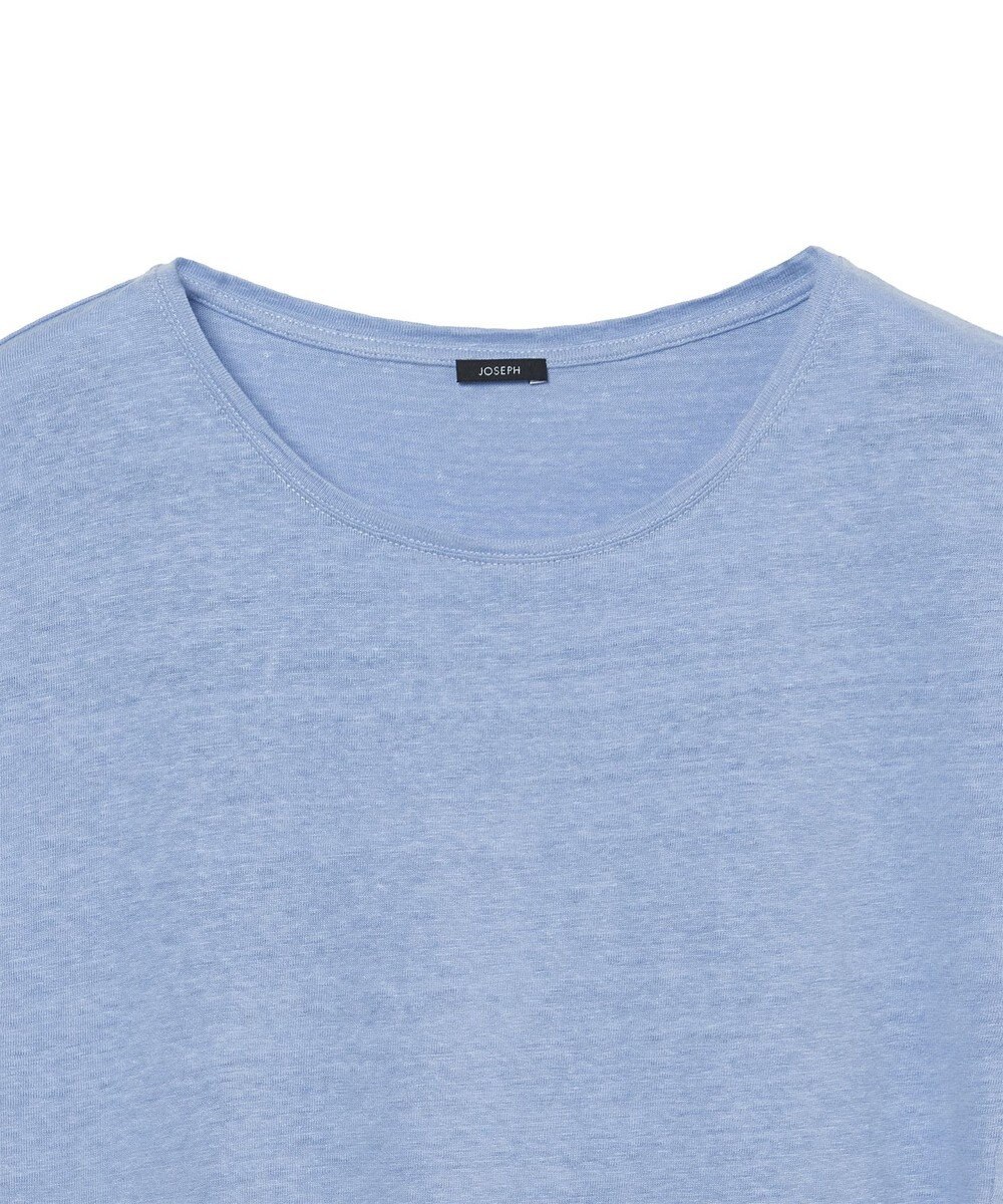 JOSEPH 【洗える】リネンジャージー　キャップスリーブトップス 