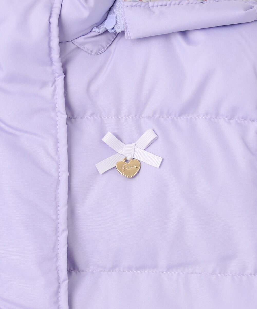 ANY KIDS 【洗濯機OK】中綿 リボン コート 