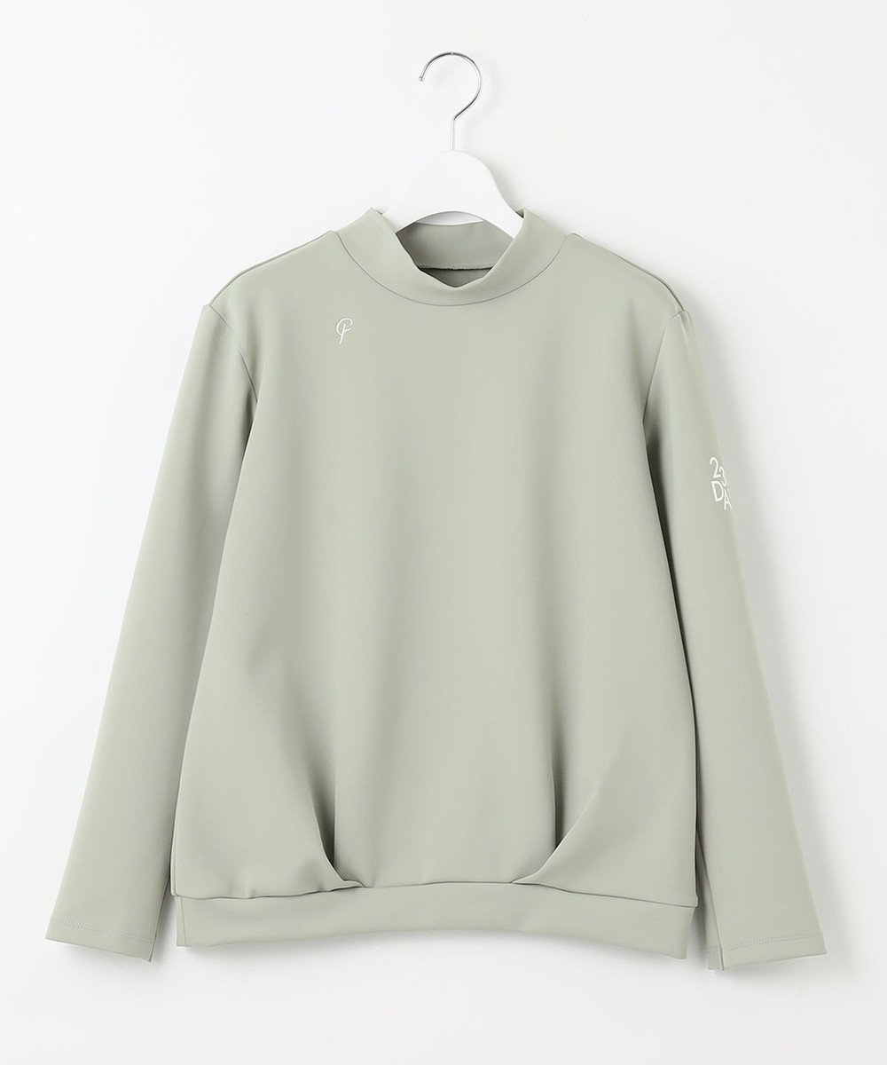 23区GOLF カラバリ豊富な8色展開【23Fondation/WOMEN】長袖 モックネックシャツ 