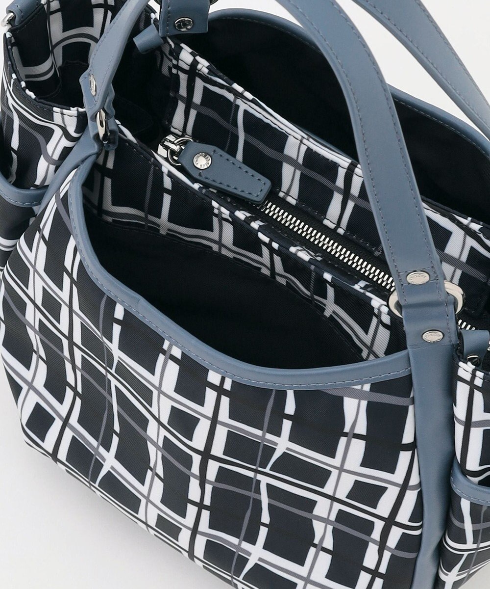 Y'SACCS ドローイングチェック2WAYミニトート 