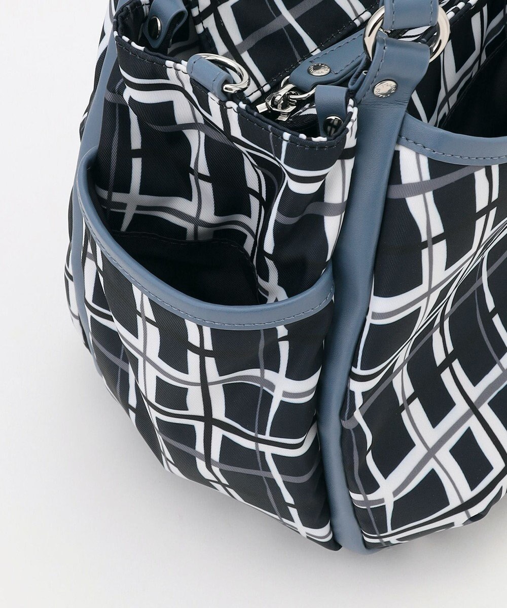 Y'SACCS ドローイングチェック2WAYミニトート 