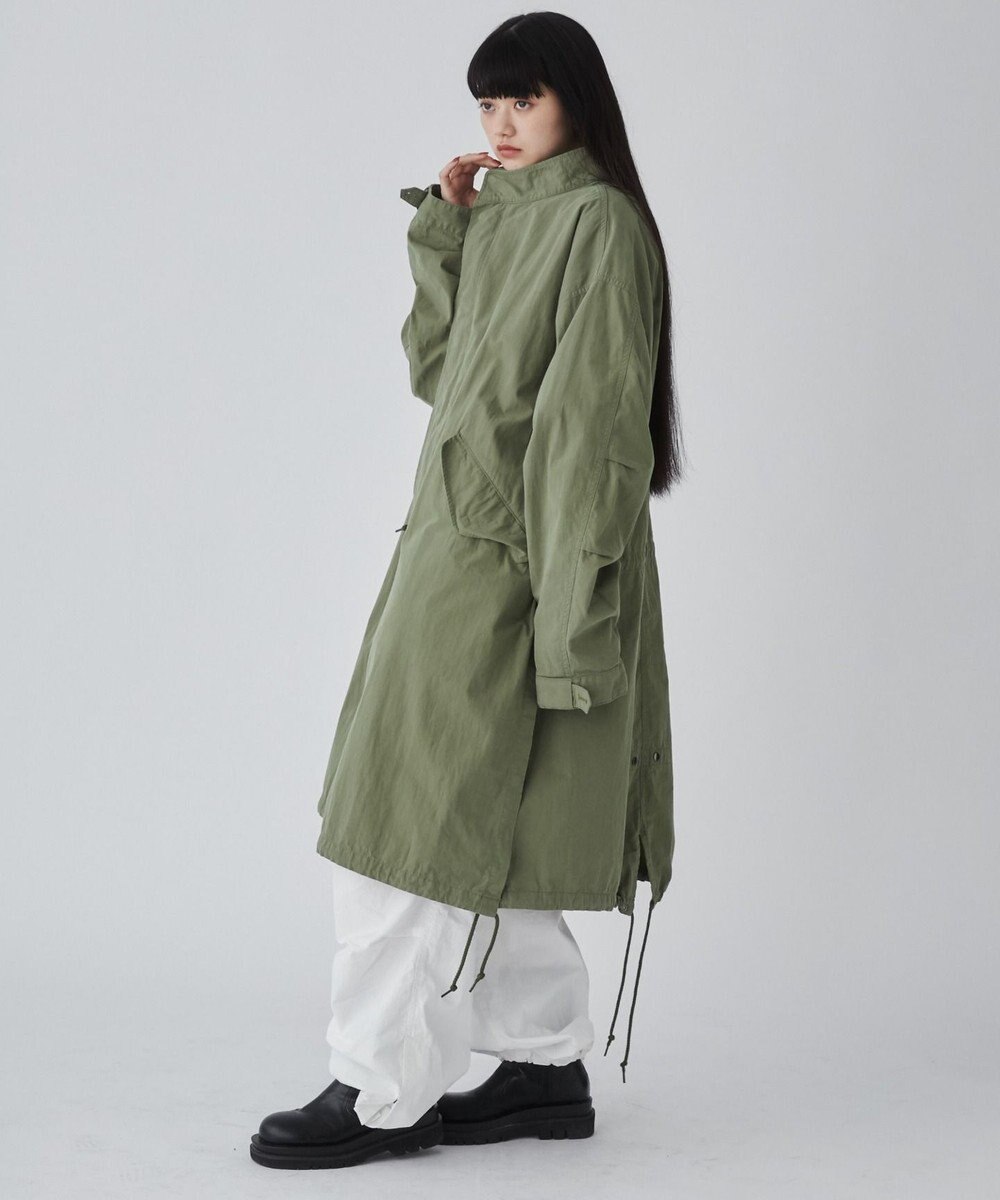 WEGO 【ユニセックス着用ITEM】サイドスリットモッズコート 