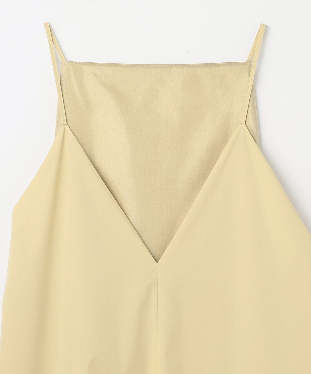 NAVE 【Nave・洗える/撥水加工/ストレッチ素材】ライトタフタ  キャミドレス 