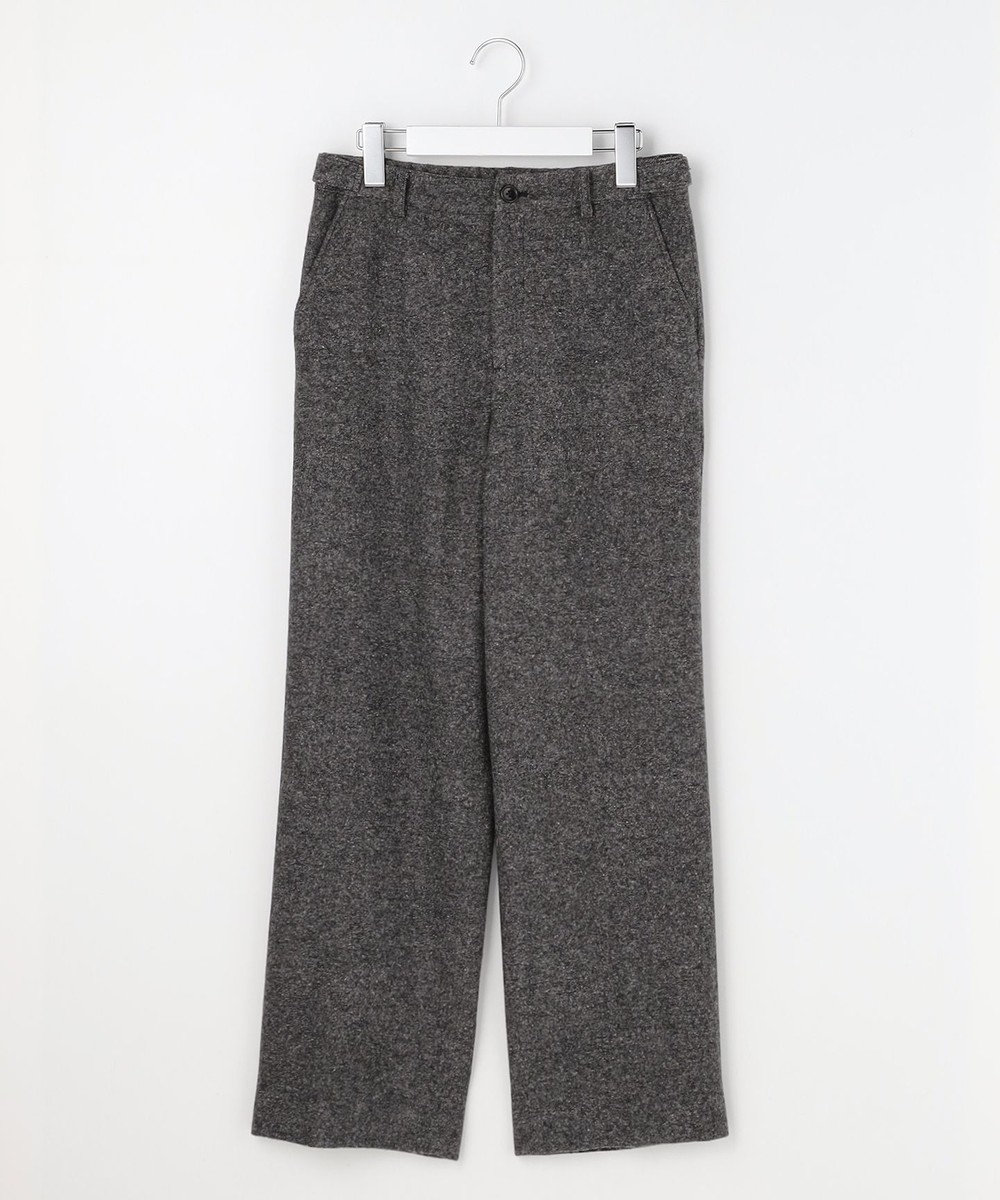 J.PRESS LADIES シルクネップツイード スレート パンツ 