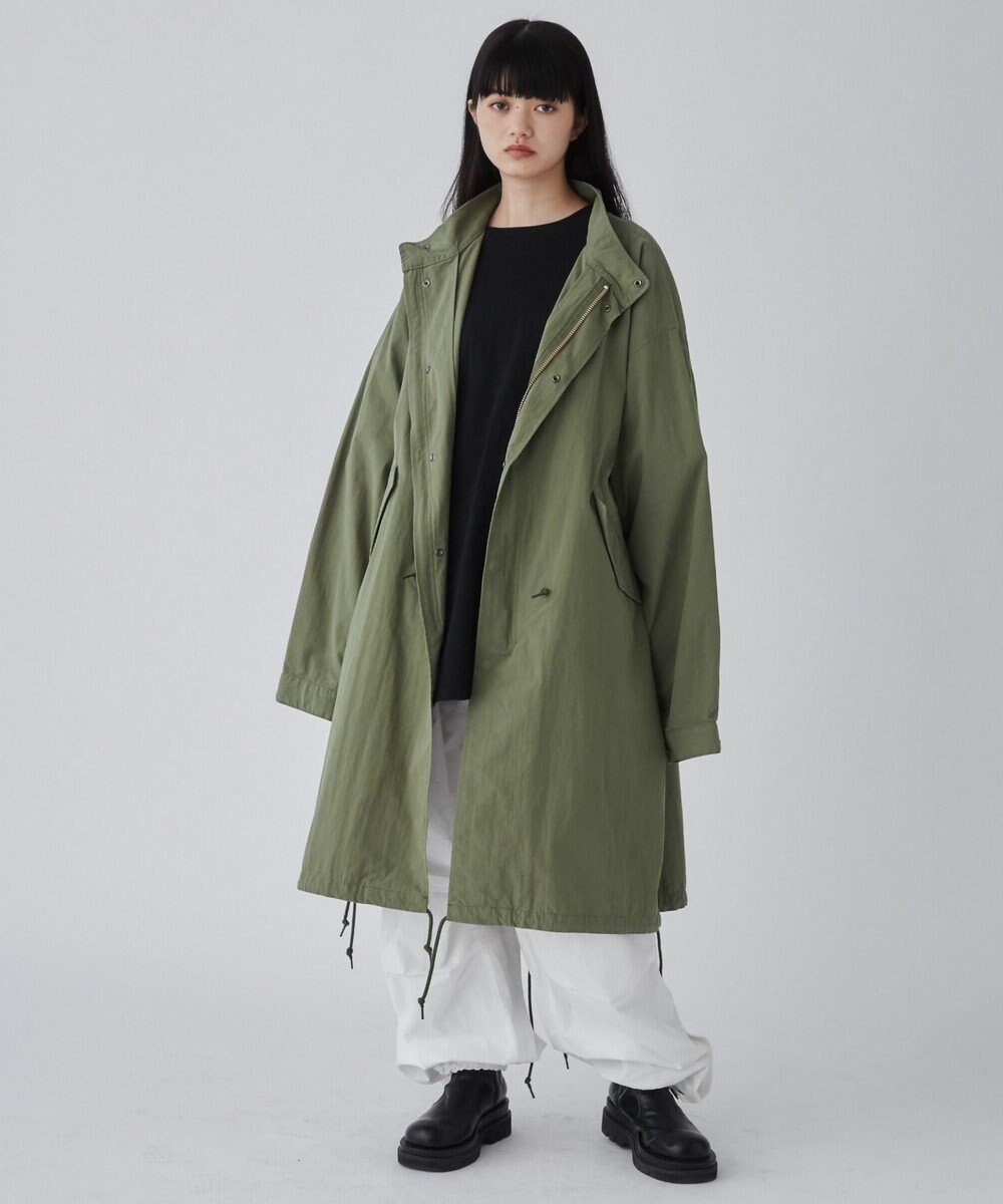 WEGO 【ユニセックス着用ITEM】サイドスリットモッズコート 