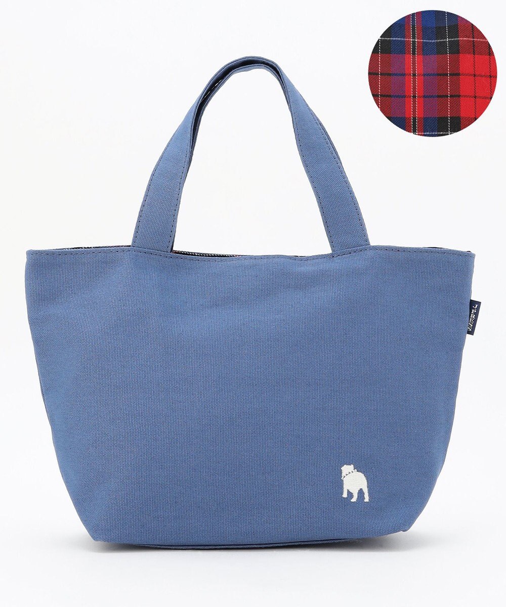 J.PRESS LADIES 【完全受注生産】ポーチ付き キャンバス ミニトートバッグ 