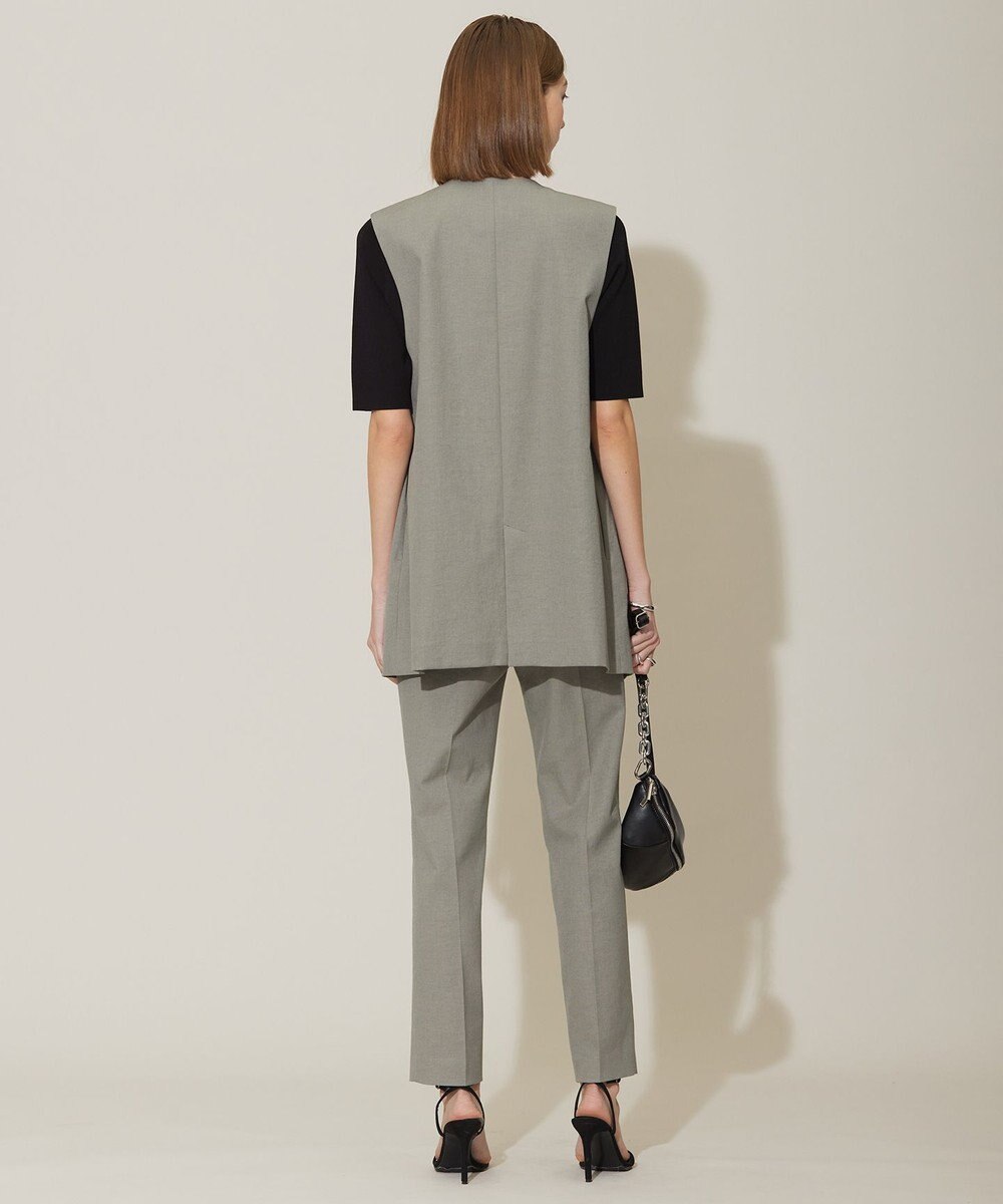 ICB 【接触冷感・UVケア・撥水・洗える】 LooseWeave ノーカラージレ 