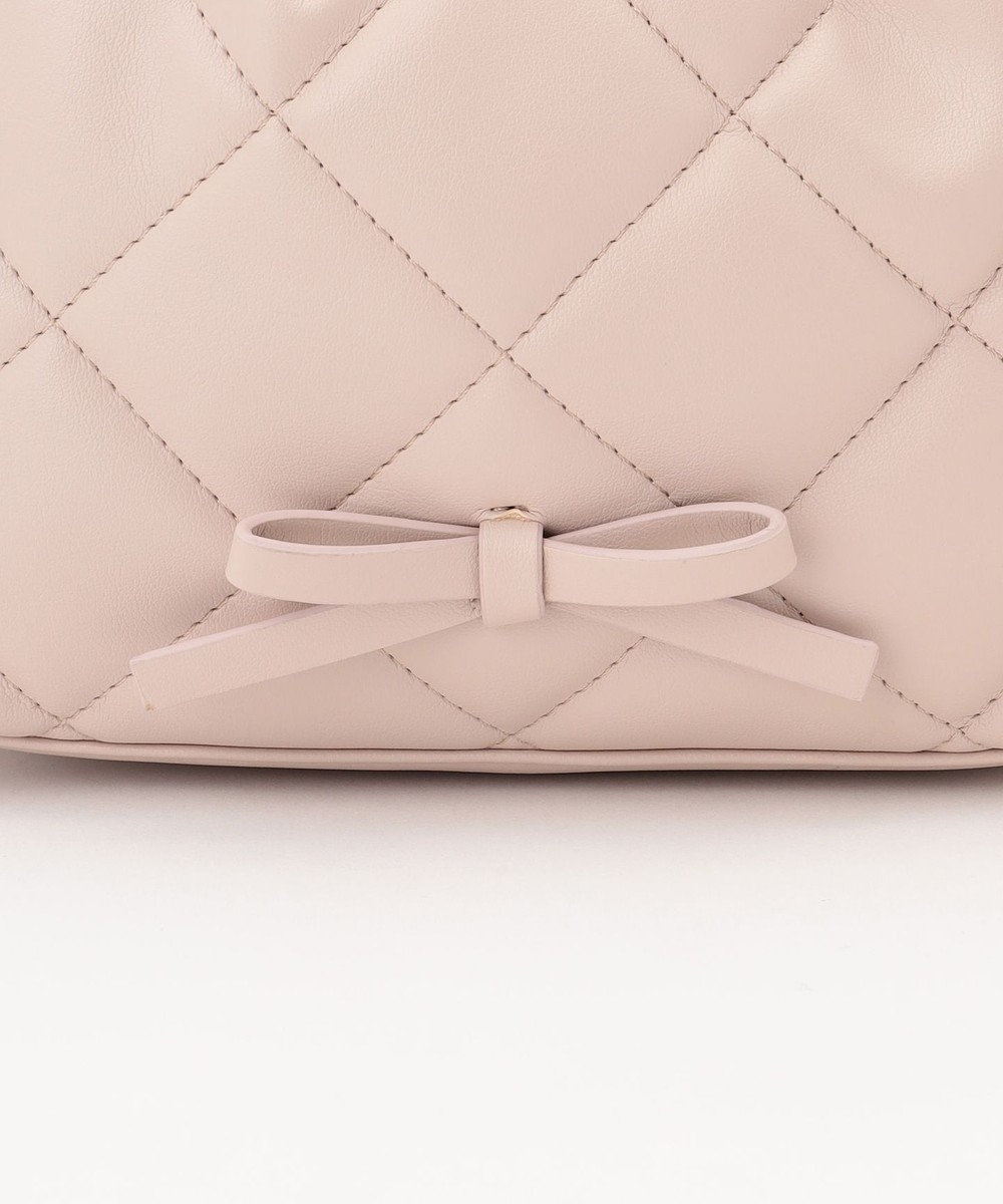 Feroux キルティング＆エコファー チェーンバッグ 