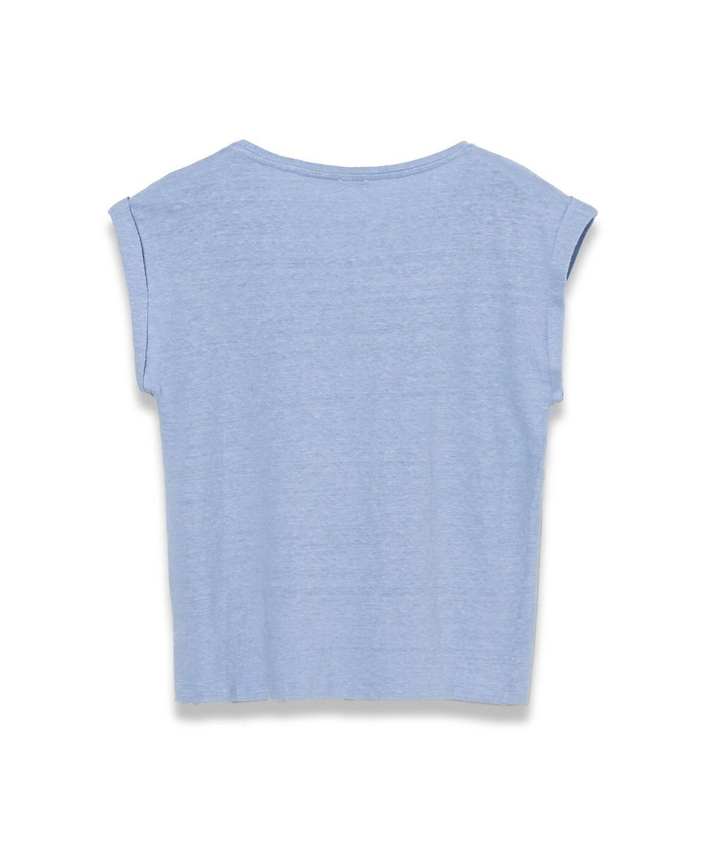 JOSEPH 【洗える】リネンジャージー　キャップスリーブトップス 