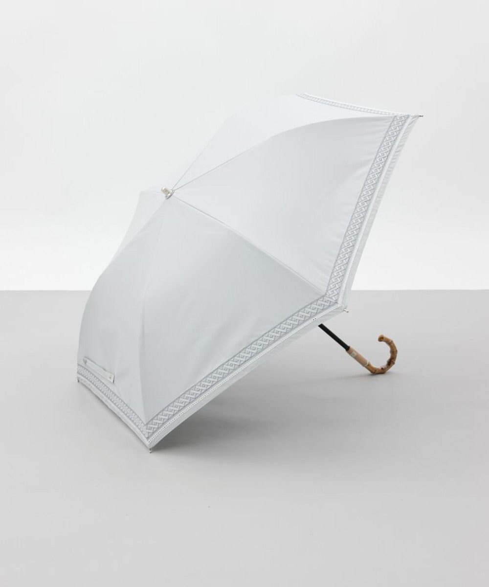 AURORA 【 BLAO（ブラオ）】刺しゅう晴雨兼用傘(折りたたみ傘) 