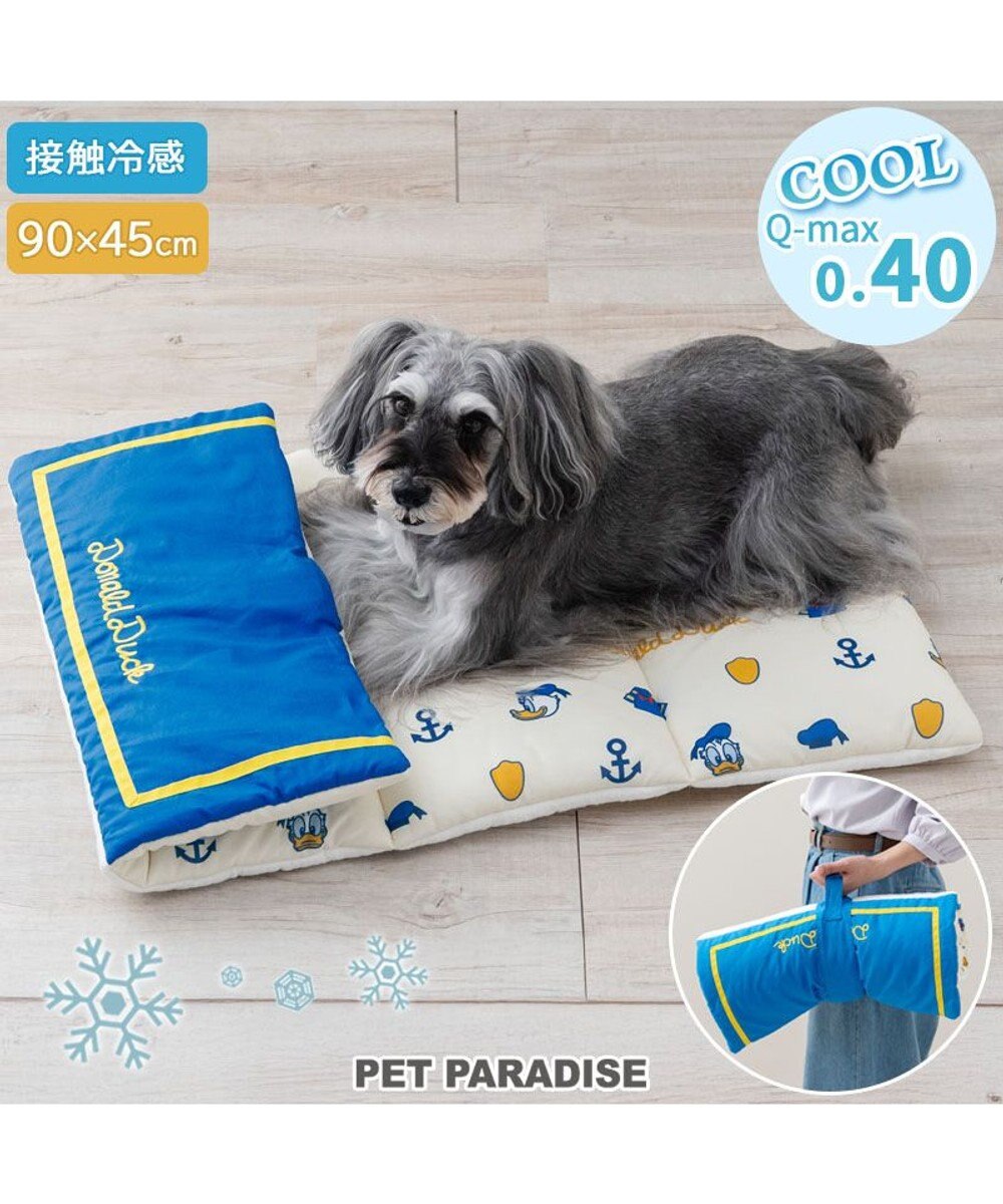 PET PARADISE ディズニー ドナルドダック クールロールマット 