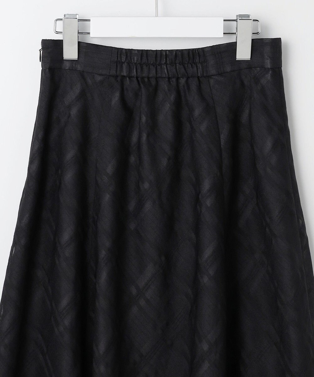 ANY SIS シアーチェック スカート 