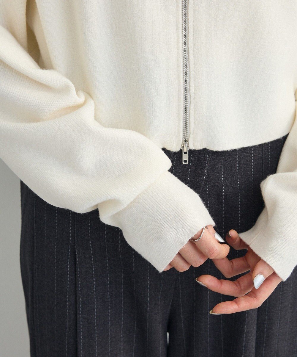 Green Parks SET2点Zipニットカーディガン+アメスリタンク 