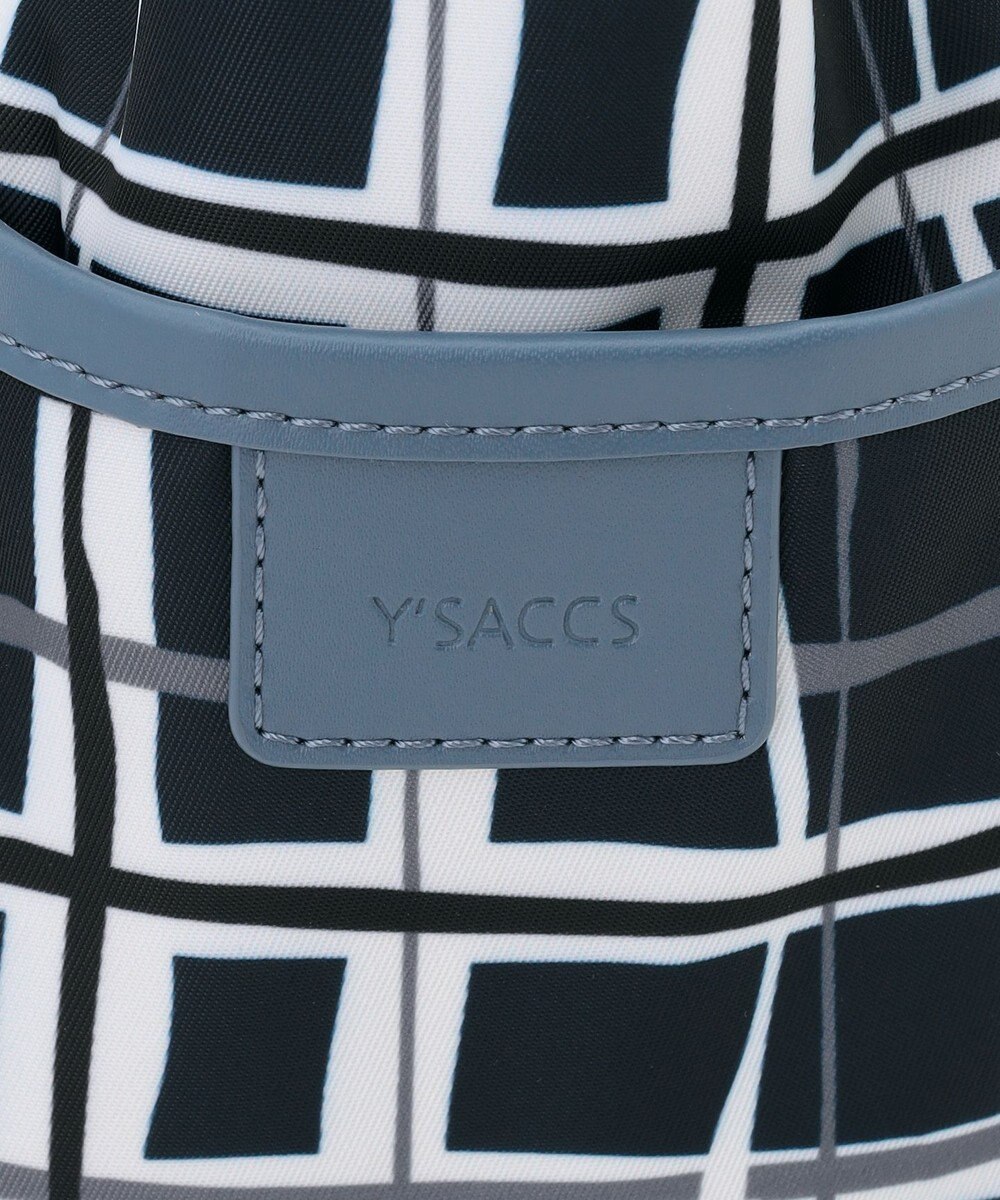 Y'SACCS ドローイングチェック2WAYミニトート 