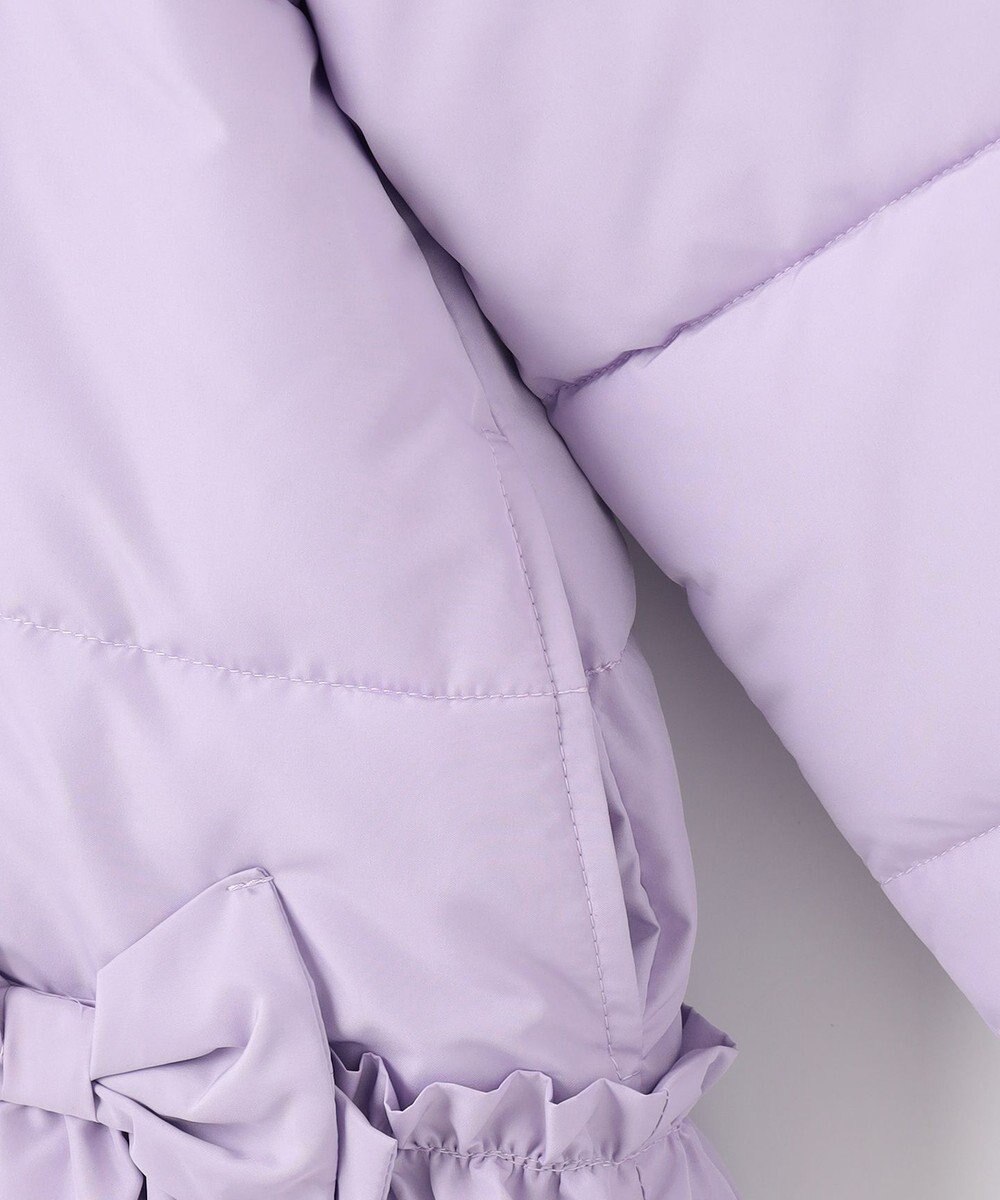 ANY KIDS 【洗濯機OK】中綿リボンコート 