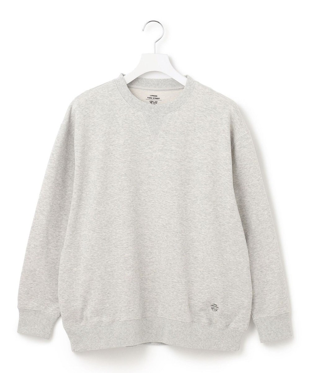 J.PRESS YORK STREET 【UNISEX】裏毛クルーネックトレーナー 