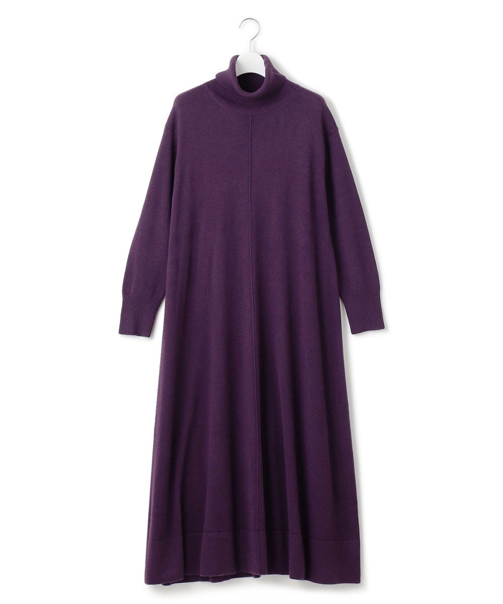 J.PRESS YORK STREET 【WOMEN】ANTI PILLING WOOL Aラインワンピース 