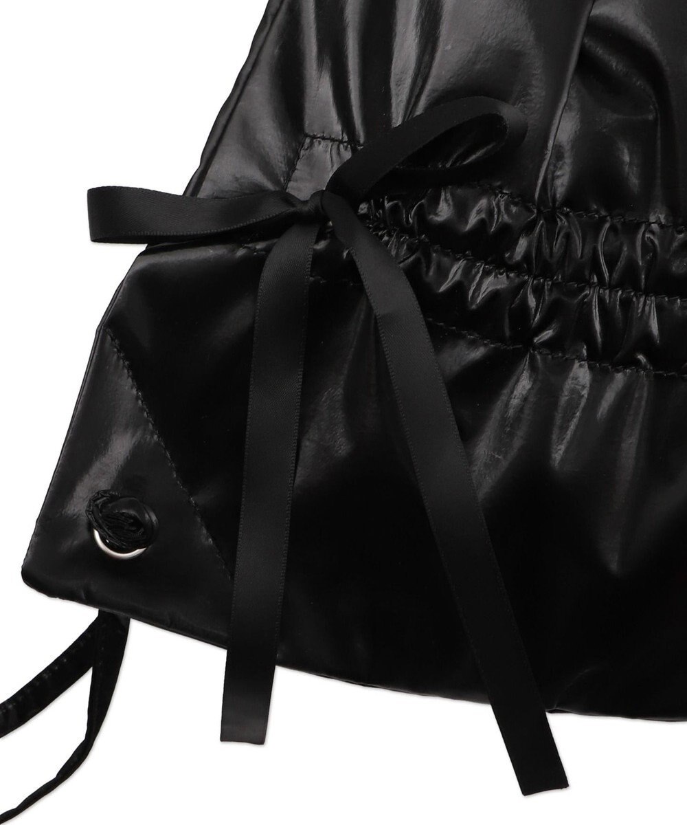 WEGO ドロストリボンギャザーナップサック 