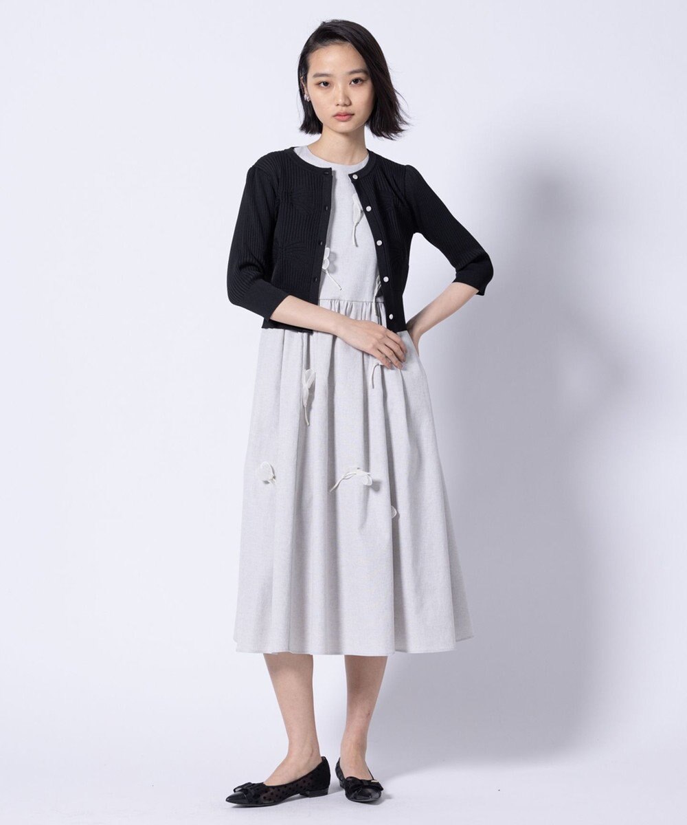 TOCCA RIBBON HIDE&SEEK カーディガン 