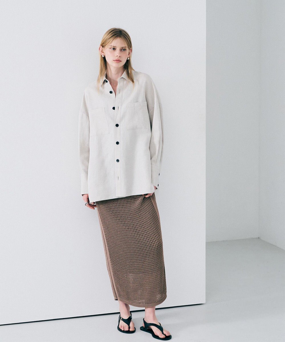 uncrave メッシュニット タイトスカート 