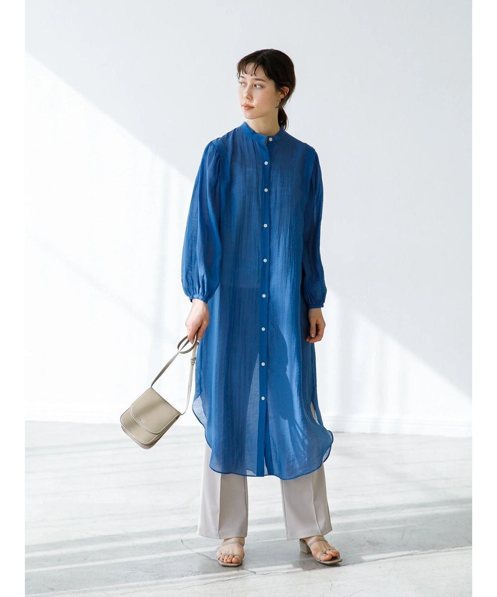 インナー付シアーロングシャツワンピース Koe ファッション通販 公式通販 オンワード クローゼット