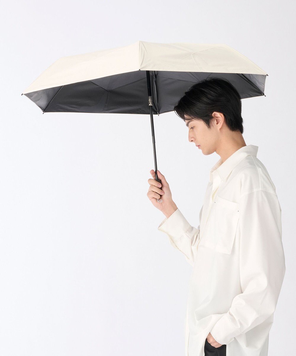 MOONBAT 【3秒で折りたためる日傘/自動開閉】 遮光100% 晴雨兼用 折りたたみ傘 ウラワザ 