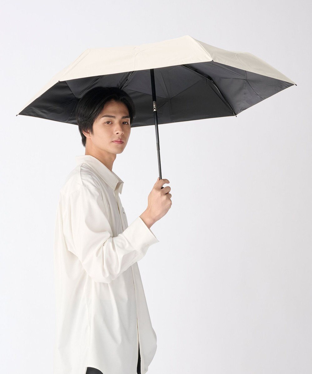 MOONBAT 【3秒で折りたためる日傘/自動開閉】 遮光100% 晴雨兼用 折りたたみ傘 ウラワザ 