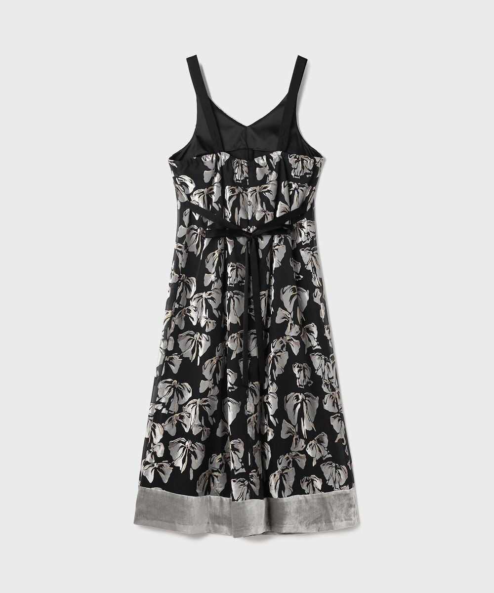 GRACE CONTINENTAL リボンオパールドレス 