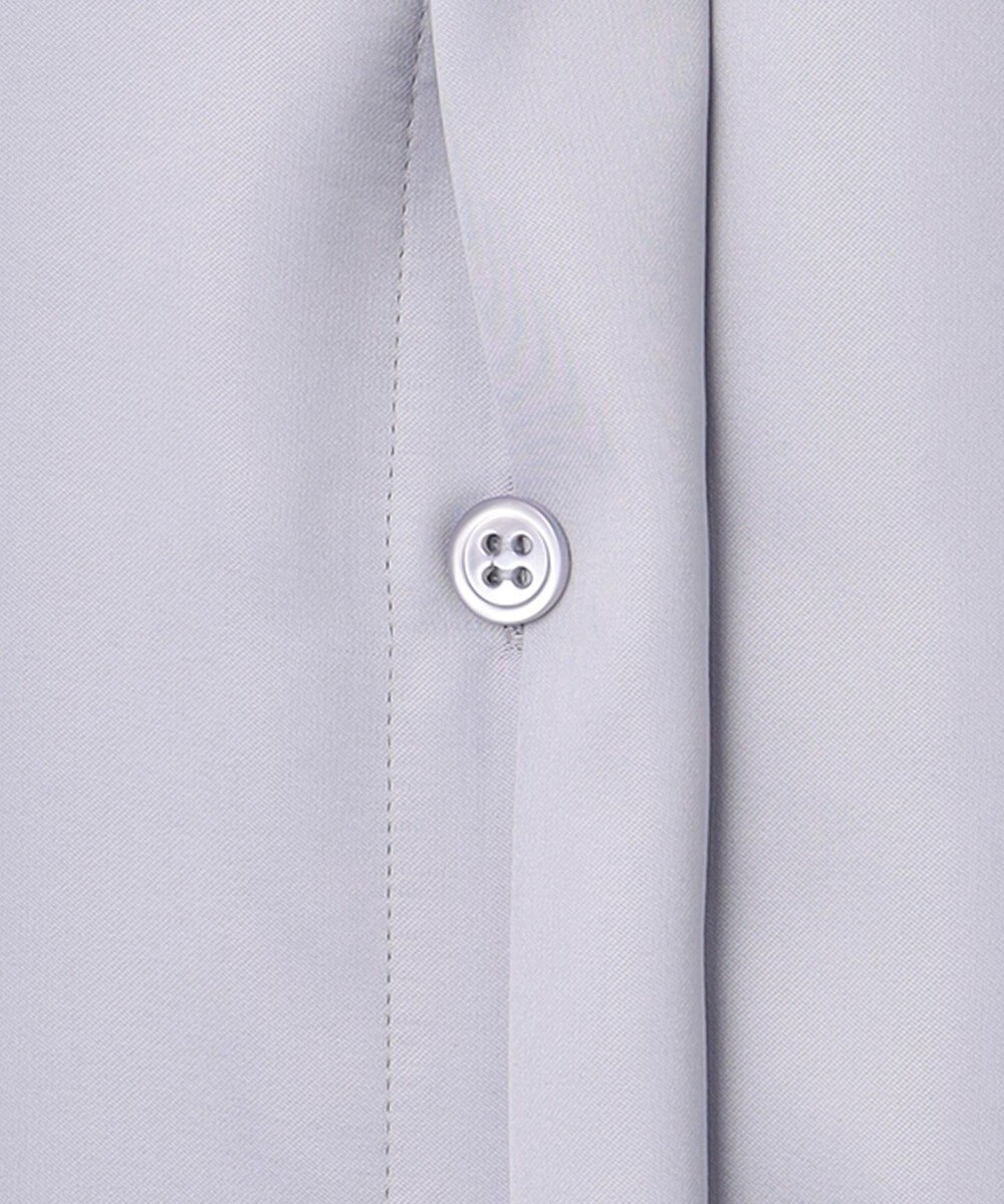 ICB 【洗える】 ルゼブフィブリルサテン シャツ 