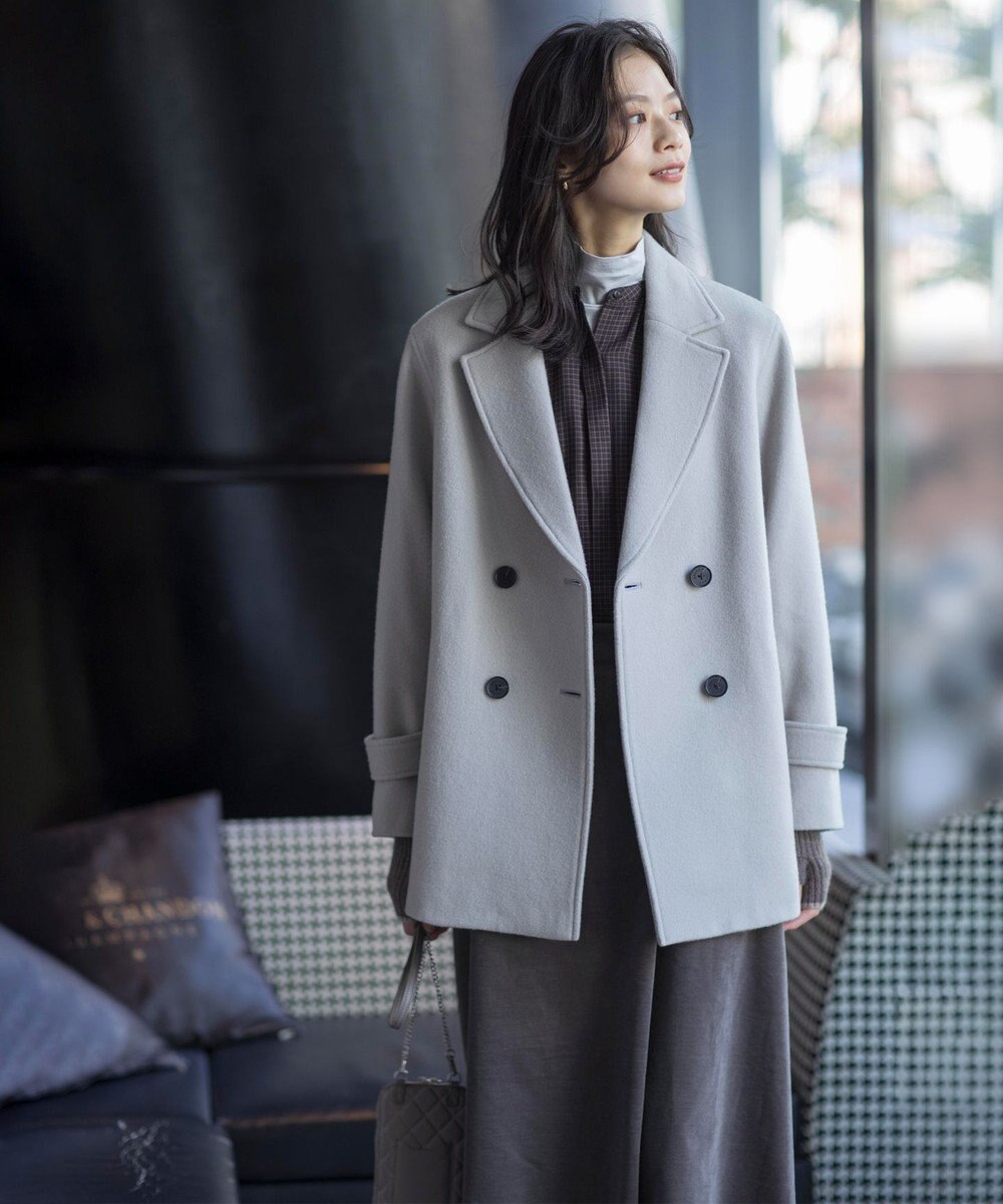 J.PRESS LADIES キルティング スマホポシェット 