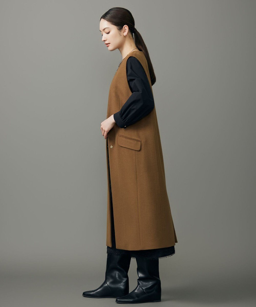 自由区 S 【カタログ掲載】Super100sライトビーバー ジレ 