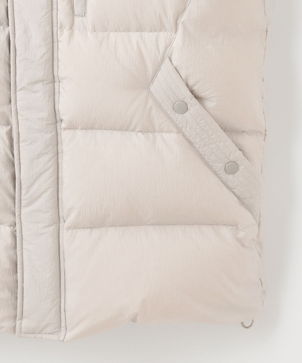 JOSEPH ABBOUD MOUNTAIN 【サステナブル/軽量/7ポケット/JAPANファブリック】ライトナイロンワッシャーアウトドア ダウンブルゾン 