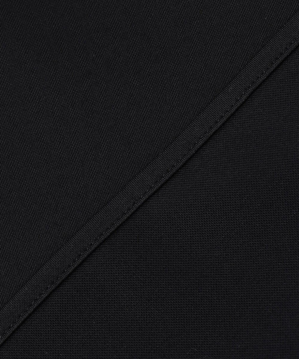 ICB L 【洗える】コンパクトモクロディ バンドカラーカットソー 