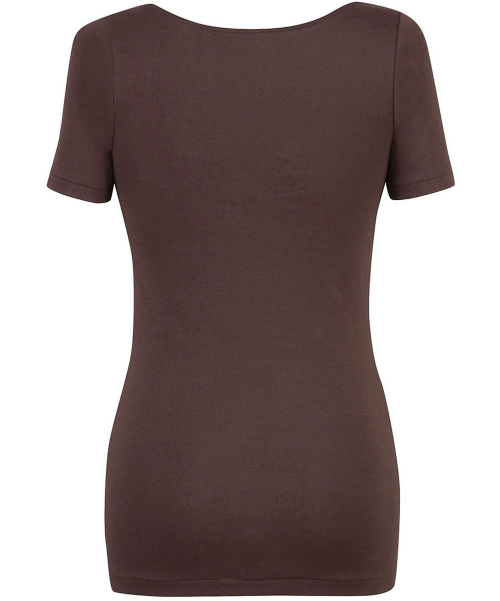 Wing あったかインナー オーガニックコットン混 やわらかくやさしい肌ざわり 【綿の贅沢オーガニック】 綿混 保温性 3分袖 半袖 秋 冬 EL4331 ウイング／ワコール 