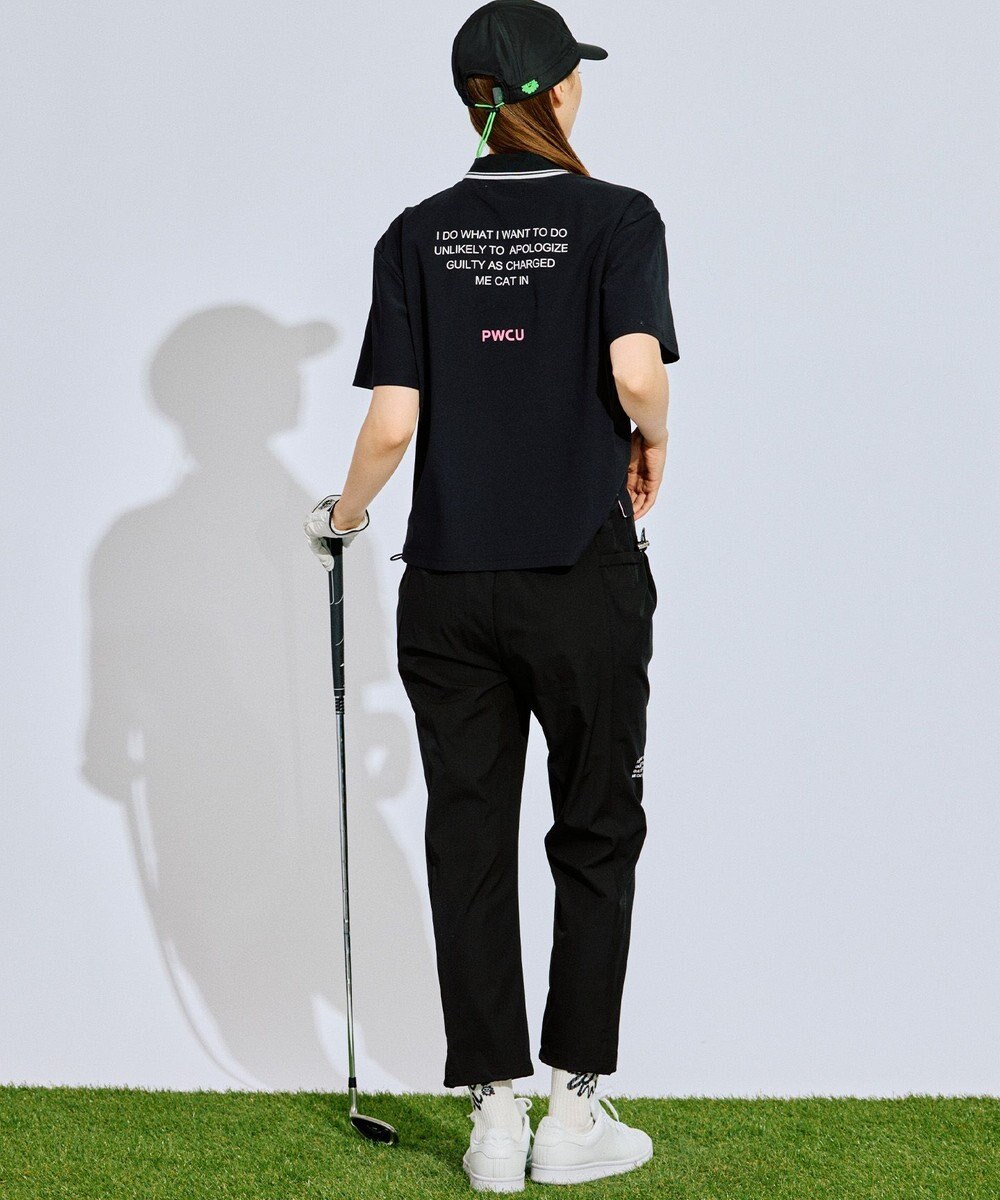 PW CIRCULUS 【UV遮蔽率95.3% UVカット / 速乾 / ストレッチ】【WOMEN】PW NEW ベーシックポロ ゴルフウェア レディース 